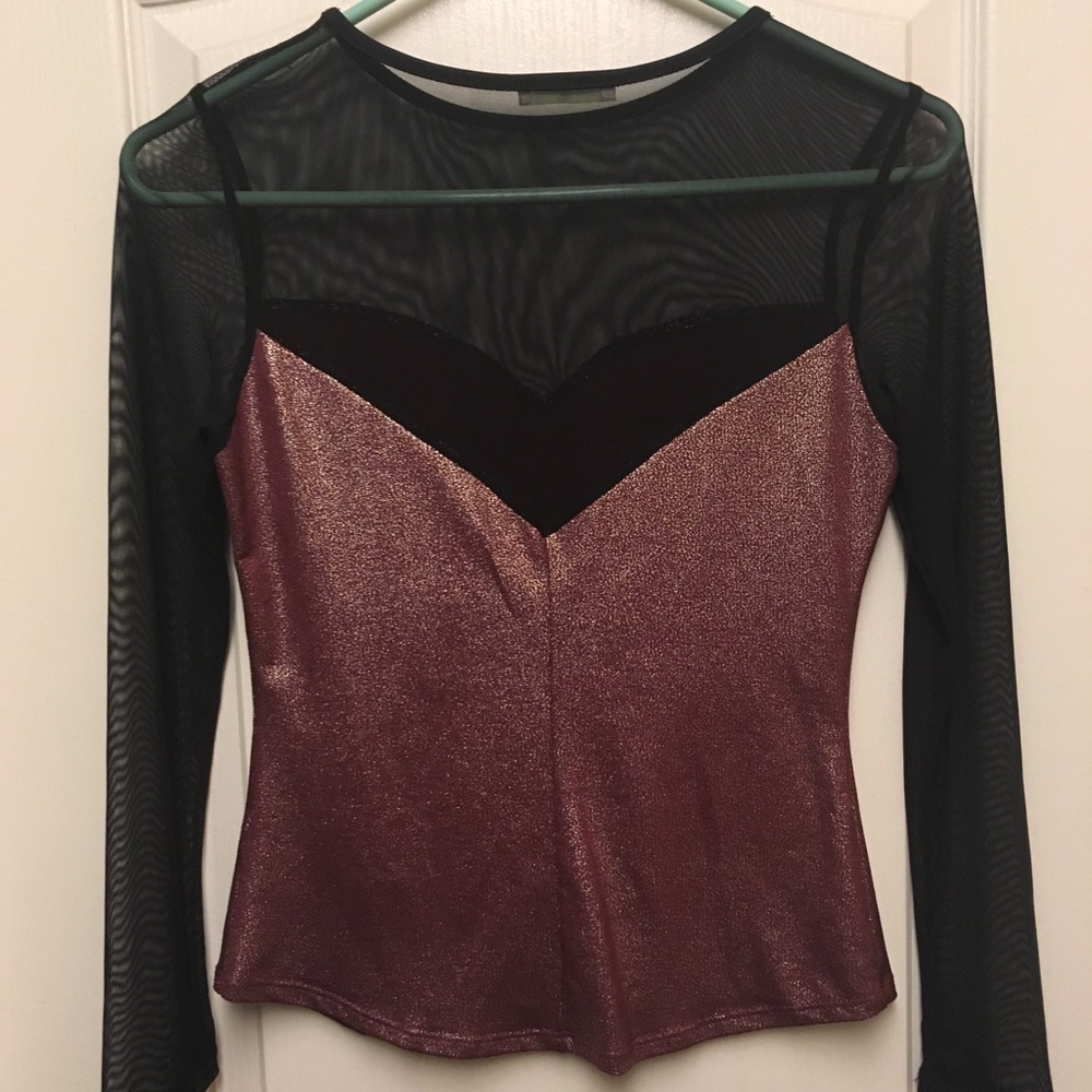 Womens sheer top